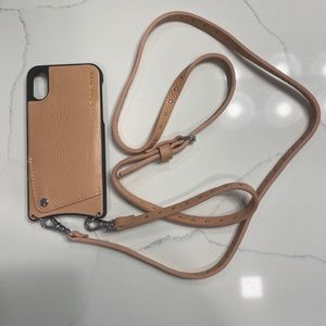 Bandolier iPhone X / XS blush case